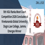 5th VGU Ranka Moot Court Competition 2026 Concludes at Vivekananda Global University Dogra Law College Jammu Emerges Winner